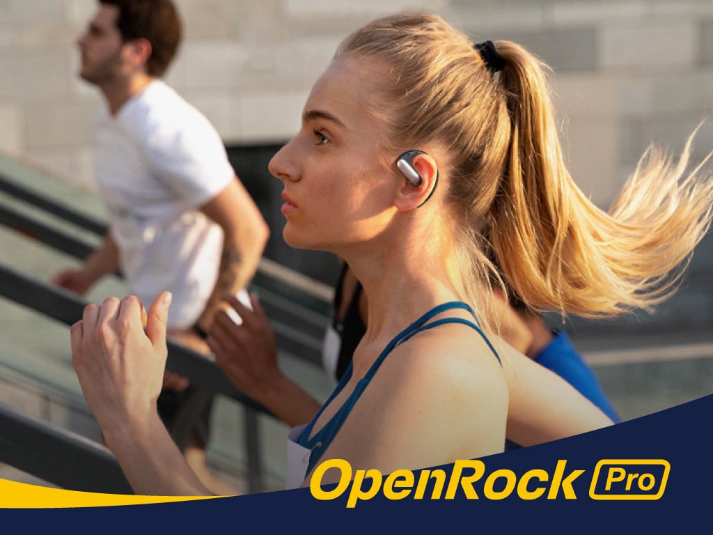 OpenRock Pro 開放式耳機｜不入耳，才能真正不挑耳！零配戴感的舒適體驗