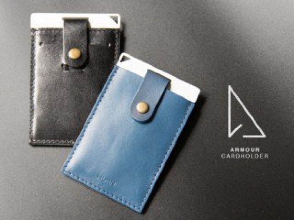【ARMOUR Cardholder】暮樂生活-優雅真皮卡套及工具卡