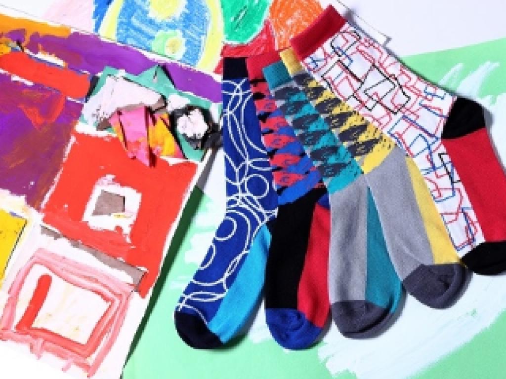 我的畫，您的襪：心智障礙兒的創作工作計劃