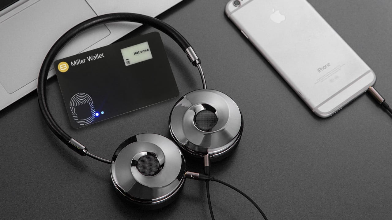 BitSENSE Miller ｜卡片型指紋辨識冷錢包｜您最佳的數位貨幣資產守衛｜flyingV