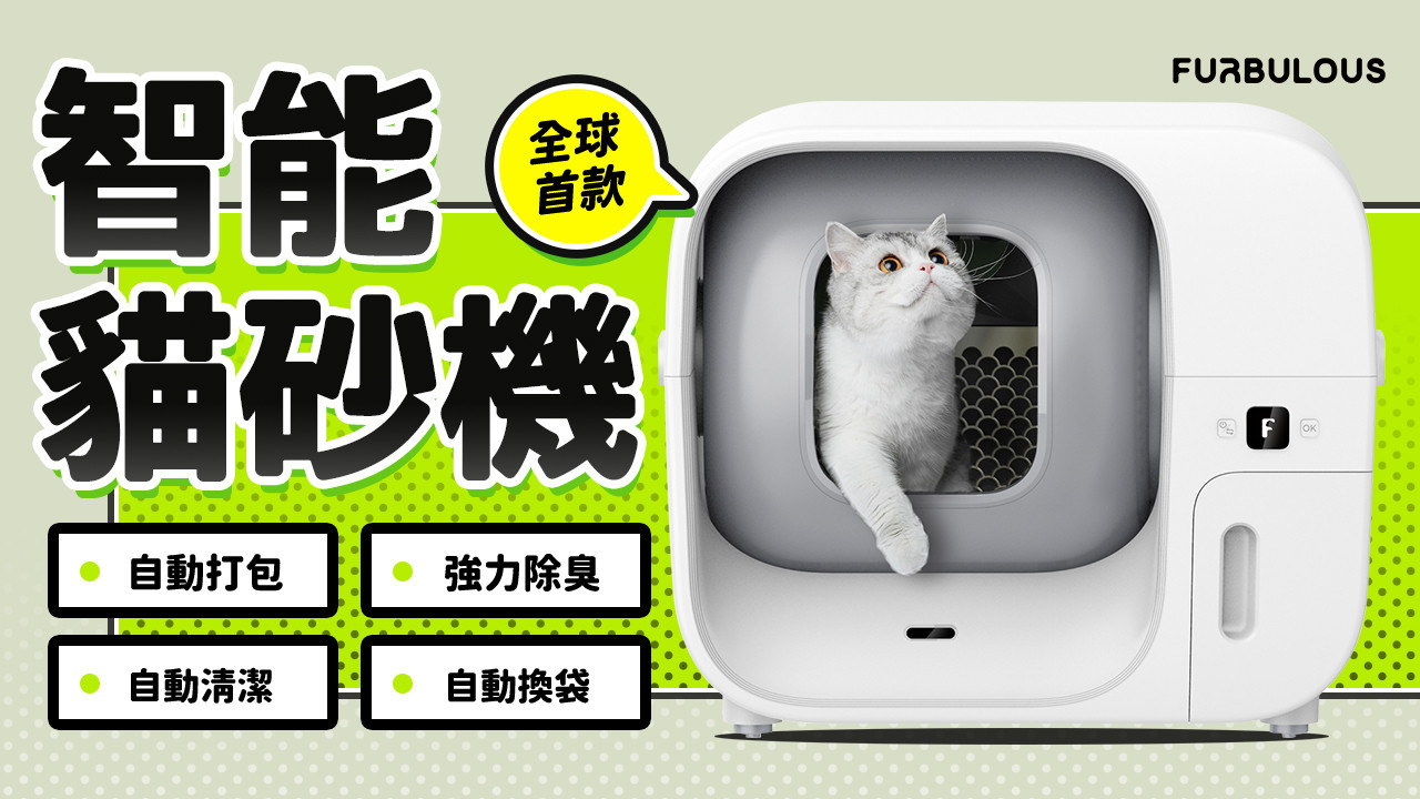 Furbulous Box 自動猫砂箱 猫用品